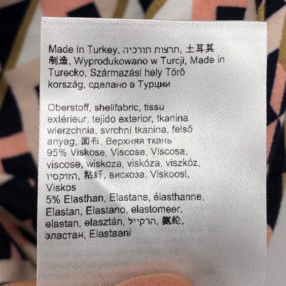 NWT Betty Barclay Pink Sleeveless Blouse with Geometric Print - Picture 10 of 16